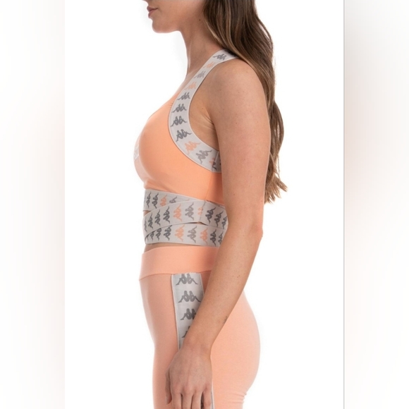 ❌SOLD❌ Kappa 222 Banda Dixot Bra - Peach - Women’s Size Small - EUC - Picture 2 of 6